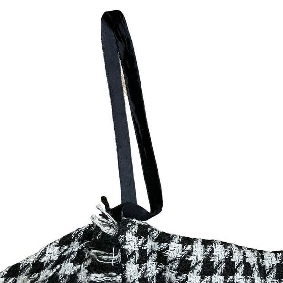 Forever 21 Tweed Houndstooth Mini Dress Size Large - Picture 7 of 7